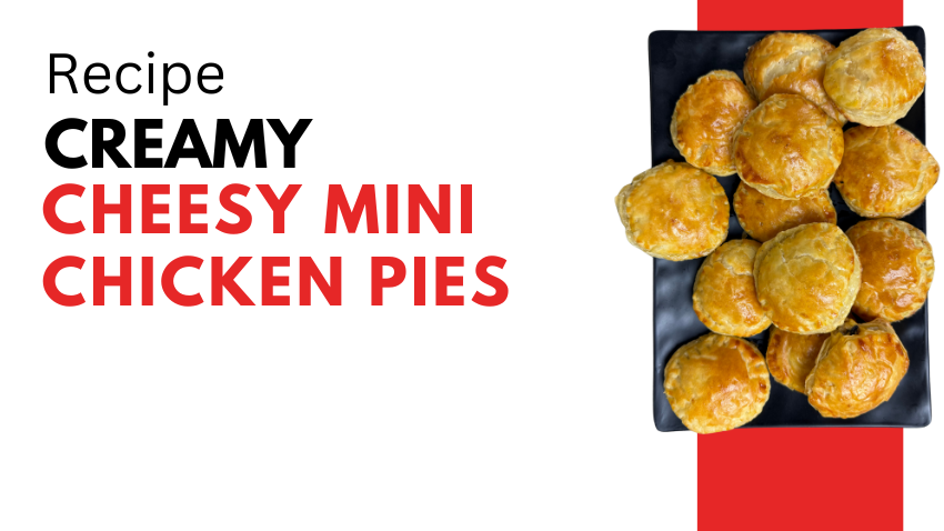Creamy Cheesy Mini Chicken Pies